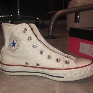 White High Top Converse